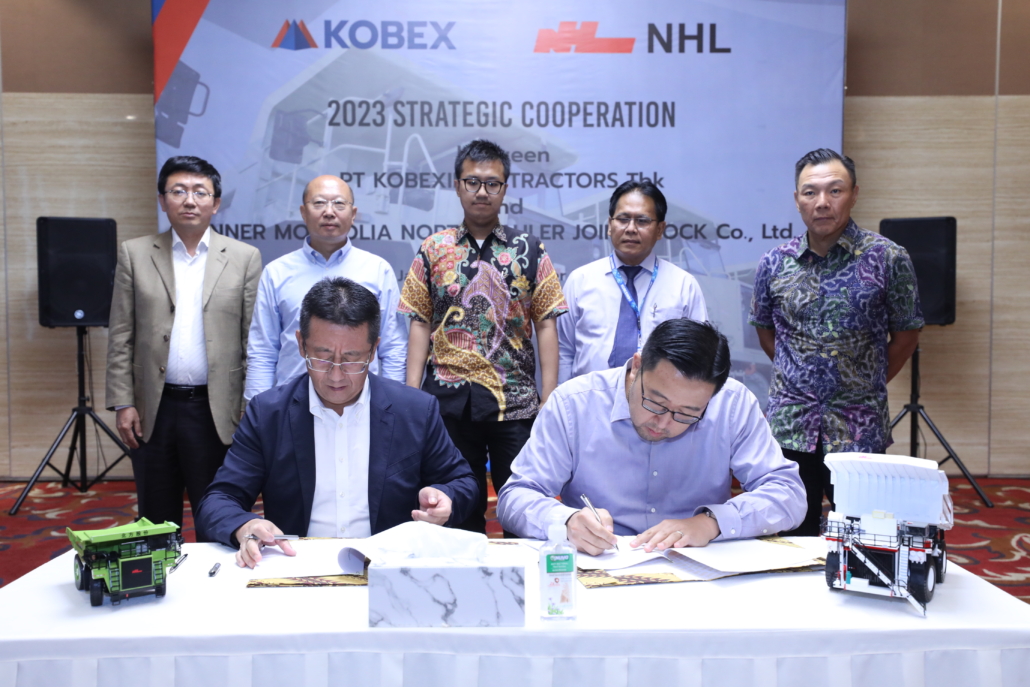 Kobexindo Tractors Tbk Signed A Cooperation Agreement With Heavy